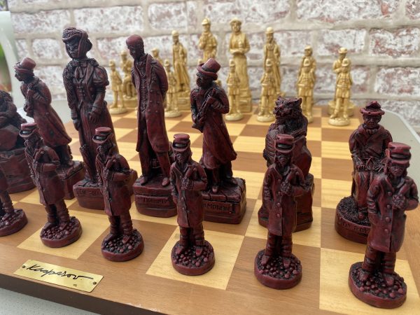 Berkeley Chess Ltd - Large Sherlock Holmes Chess Pieces - Red - Image 16