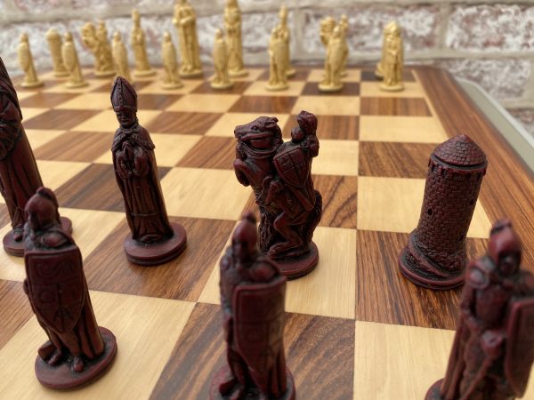 Berkeley Chess - Small Camelot Chess Set - Red - Image 11