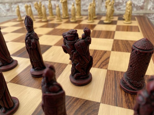 Berkeley Chess - Small Camelot Chess Set - Red - Image 14