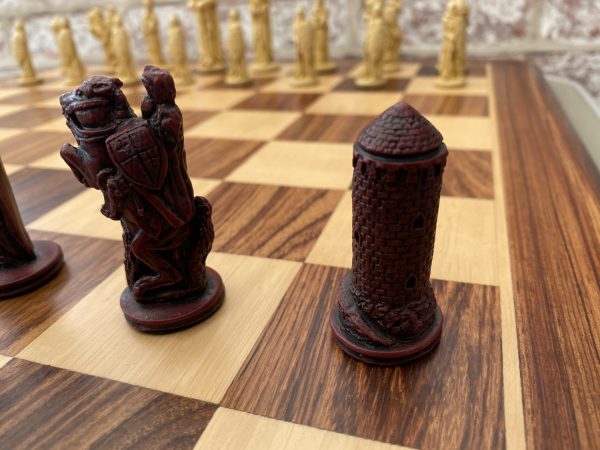 Berkeley Chess - Small Camelot Chess Set - Red - Image 13