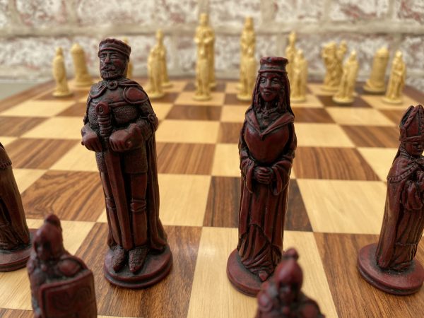 Berkeley Chess - Small Camelot Chess Set - Red - Image 6