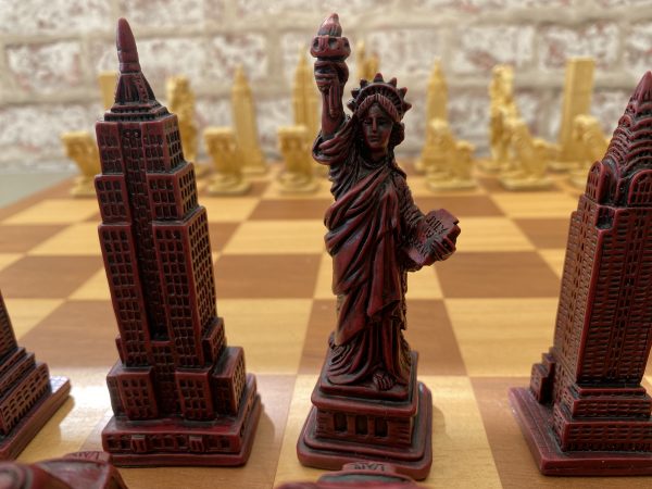 Berkeley Chess - New York Chess Set - Red - Image 6