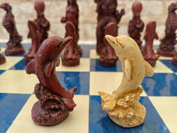 Berkeley Chess - Sea Life Chess Set - Red - Image 27