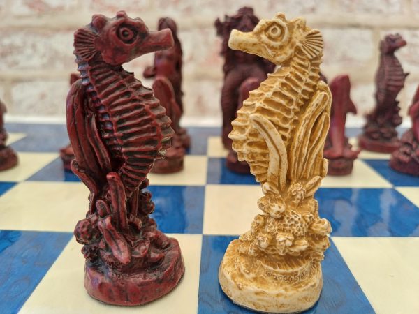 Berkeley Chess - Sea Life Chess Set - Red - Image 28
