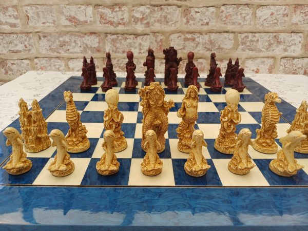 Berkeley Chess - Sea Life Chess Set - Red - Image 31