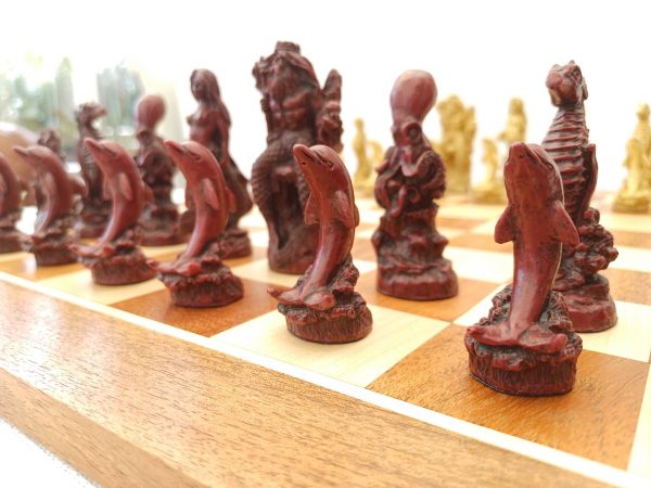 Berkeley Chess - Sea Life Chess Set - Red - Image 17