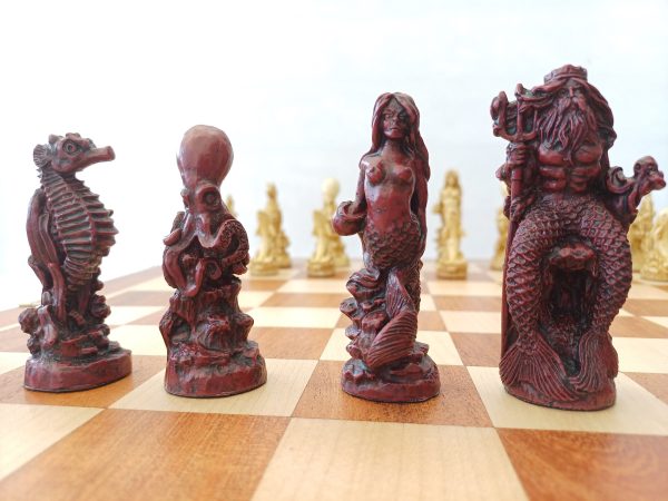 Berkeley Chess - Sea Life Chess Set - Red - Image 2
