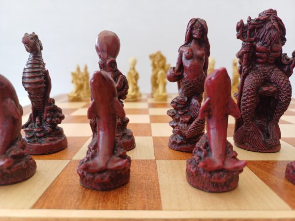 Berkeley Chess - Sea Life Chess Set - Red - Image 20