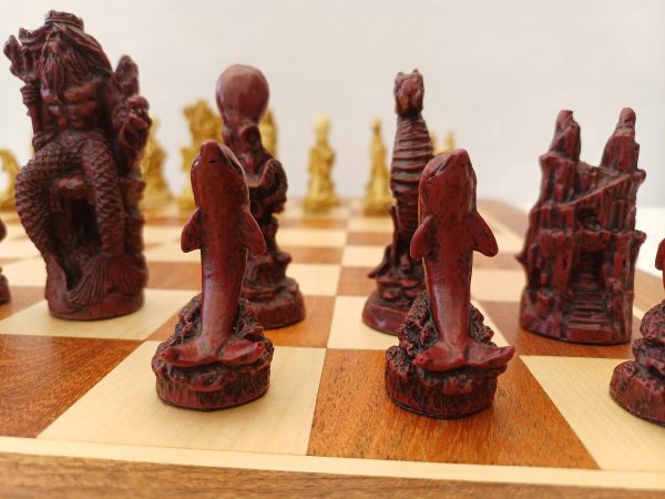 Berkeley Chess - Sea Life Chess Set - Red - Image 23