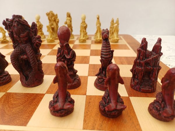 Berkeley Chess - Sea Life Chess Set - Red - Image 25