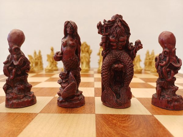 Berkeley Chess - Sea Life Chess Set - Red - Image 26