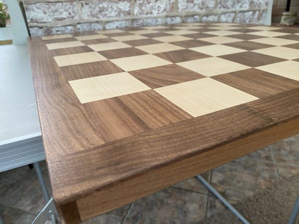 Very Large Chess Board in Solid Acacia with 3" Squares - Image 11