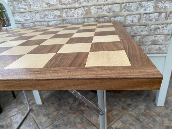 Very Large Chess Board in Solid Acacia with 3" Squares - Image 10