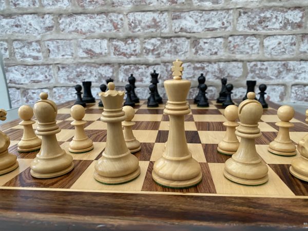 Bobby Fischer Triple Weighted Chess Set - Ebonised - Image 15