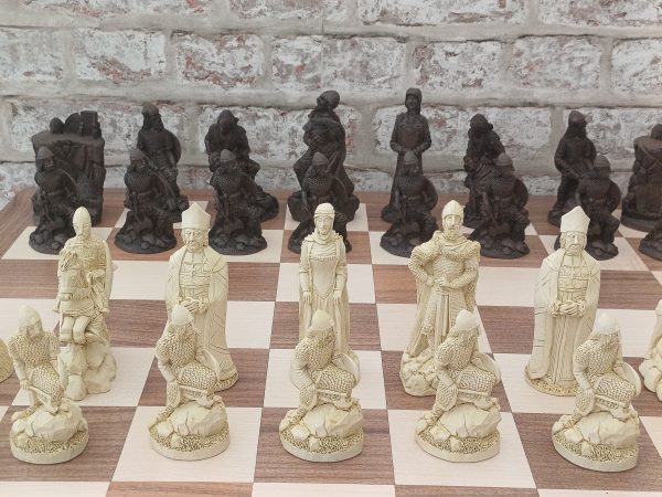 Very Large Viking Raiders Chess Set - Brown - Image 25
