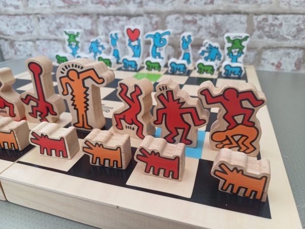 Artistry in Play: The Keith Haring Chess Set