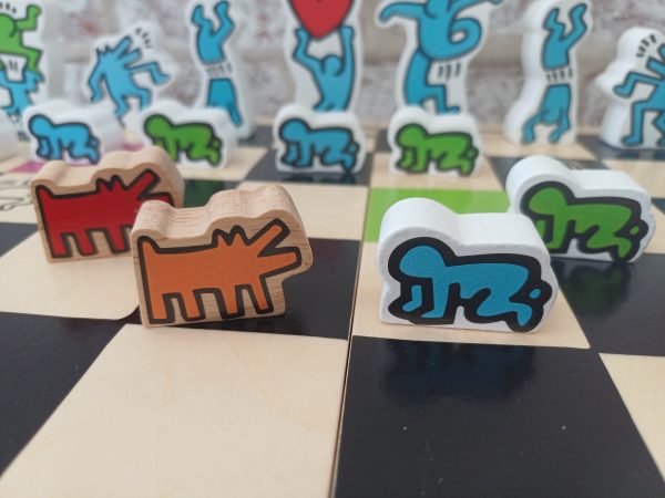 Artistry in Play: The Keith Haring Chess Set - Image 13