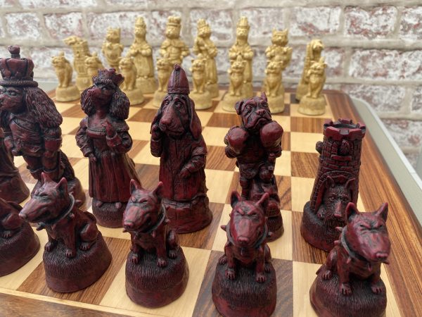 Berkeley Chess Ltd - Cats and Dogs - RED - Image 2