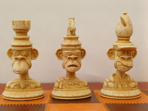 Bored Ape Yacht Club Chess Set - RED - Image 14