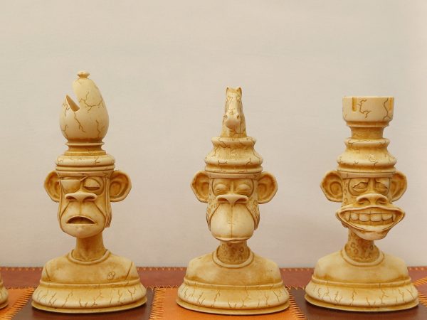 Bored Ape Yacht Club Chess Set - RED - Image 16