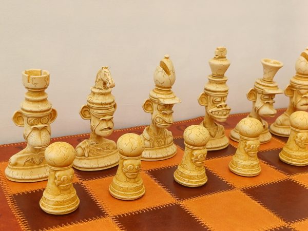 Bored Ape Yacht Club Chess Set - RED - Image 25
