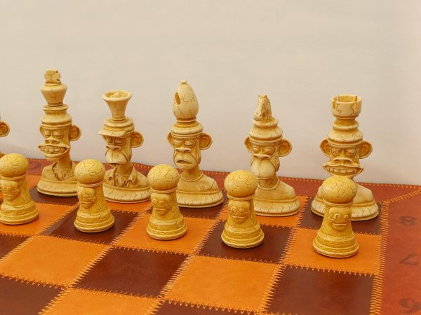Bored Ape Yacht Club Chess Set - RED - Image 26