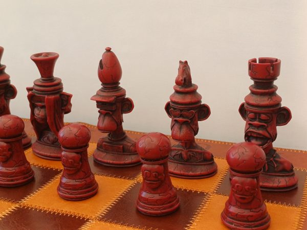Bored Ape Yacht Club Chess Set - RED - Image 6
