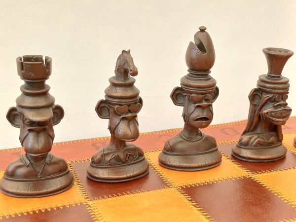 Bored Ape Yacht Club Chess Set – BROWN - Image 10