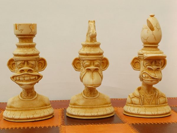 Bored Ape Yacht Club Chess Set – BROWN - Image 15