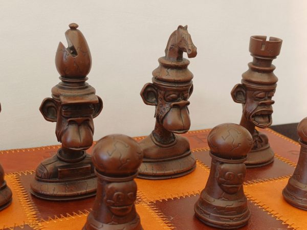 Bored Ape Yacht Club Chess Set – BROWN - Image 9