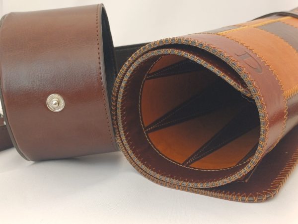 Thick LEATHER Backgammon Set - Image 3