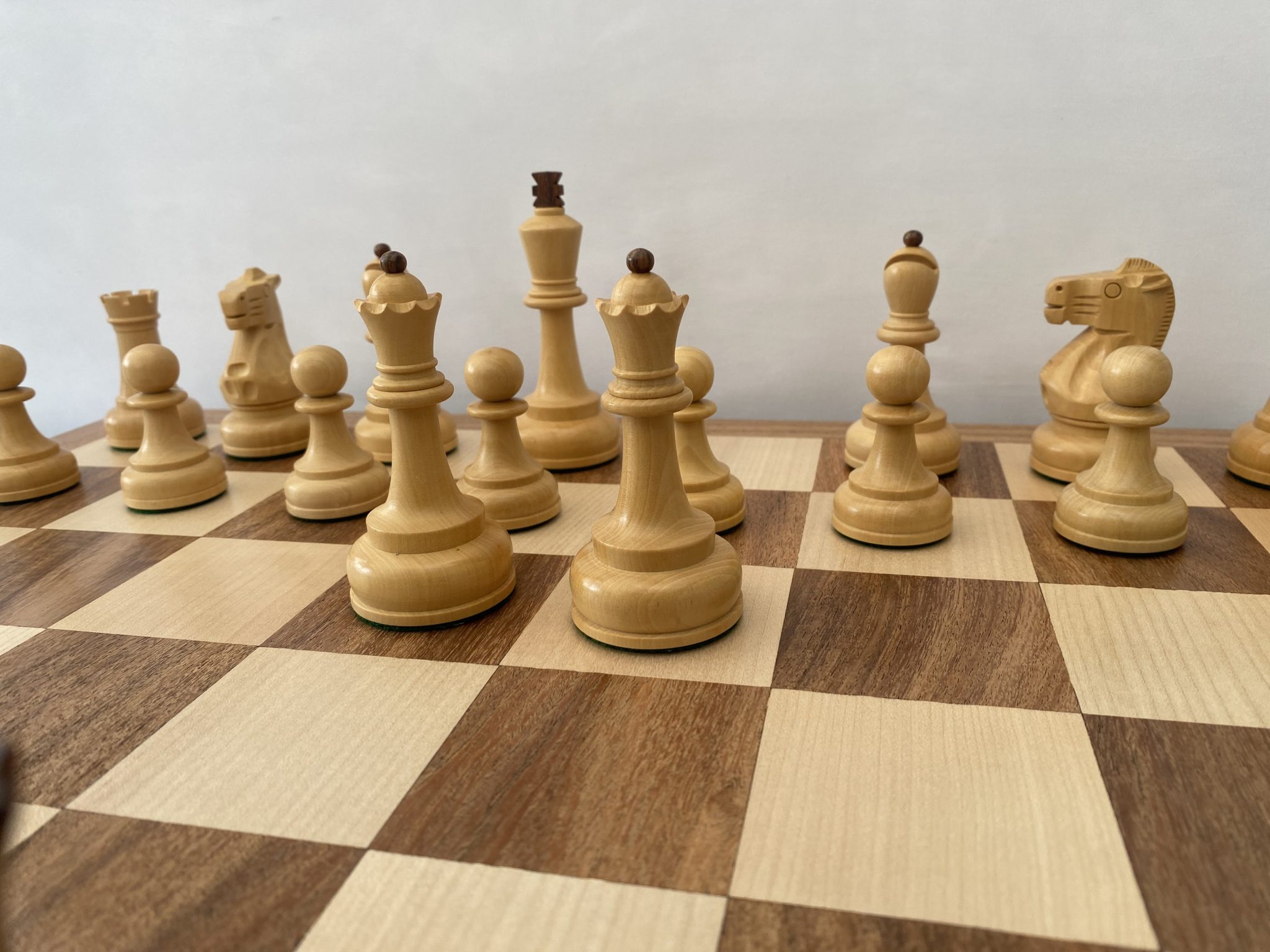 Cold War Chess Set Contrast Design - ChessBaron Chess Sets - 01278 426100