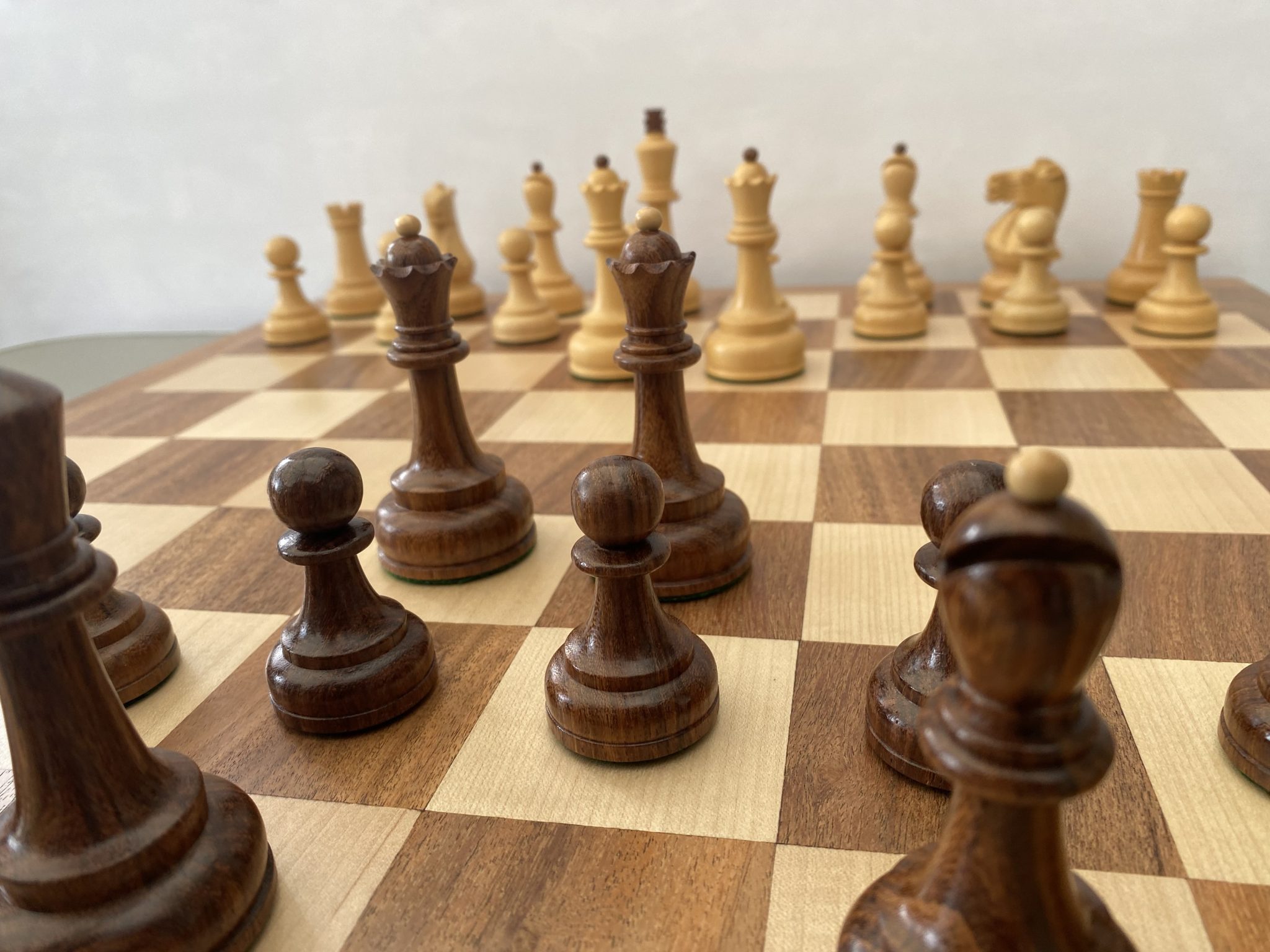 Cold War Chess Set Contrast Design - ChessBaron Chess Sets - 01278 426100