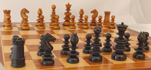 John Calvert Chess Set in Ebony - Image 7