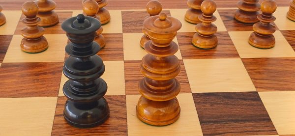 John Calvert Chess Set in Ebony - Image 2