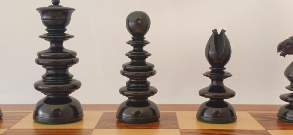 John Calvert Chess Set in Ebony - Image 17
