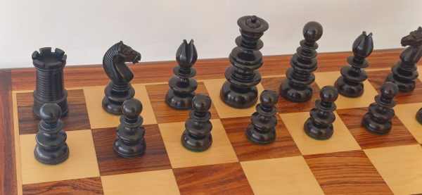 John Calvert Chess Set in Ebony - Image 22