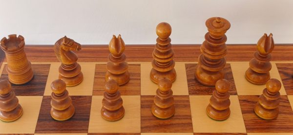 John Calvert Chess Set in Ebony - Image 4