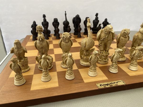 Large British and American Birds Chess Set - Image 12
