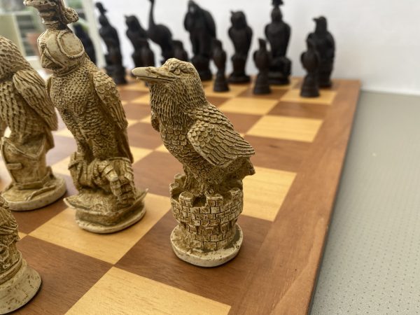 Large British and American Birds Chess Set - Image 7