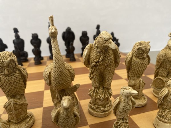 Large British and American Birds Chess Set - Image 14