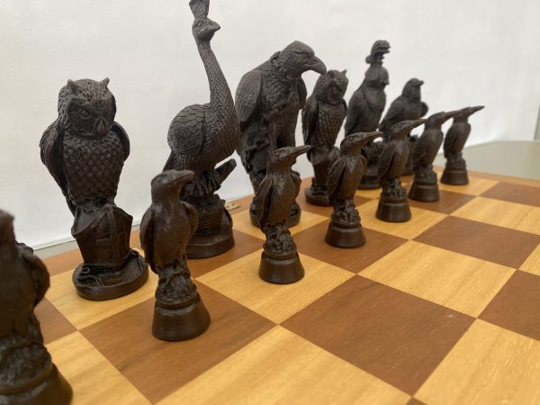 Large British and American Birds Chess Set - Image 5