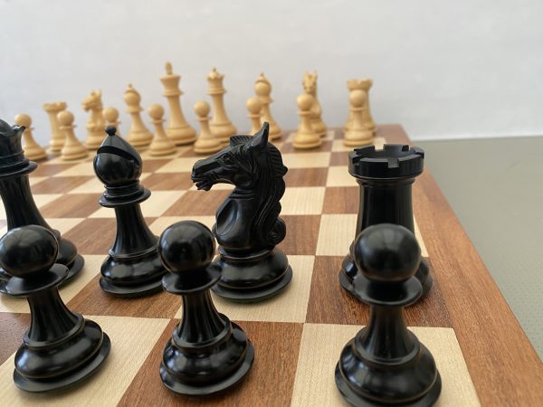 The Aviator Chess Set in Ebony - Image 3