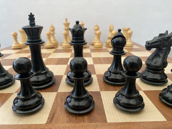 The Aviator Chess Set in Ebony - Image 4