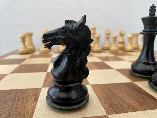 The Aviator Chess Set in Ebony - Image 6