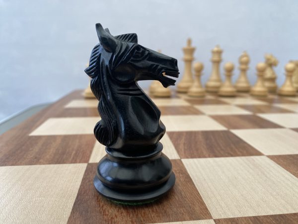 The Aviator Chess Set in Ebony - Image 7