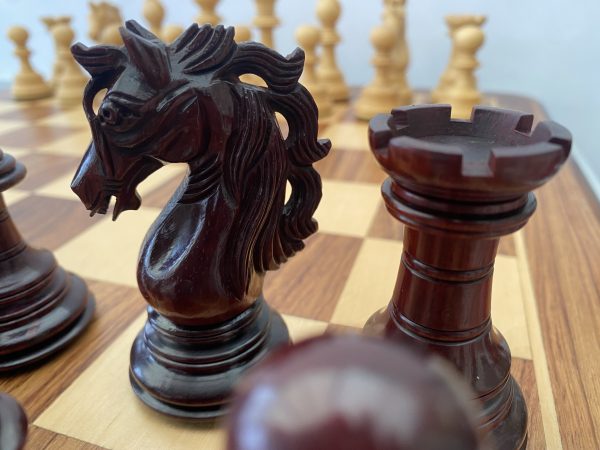 The Jefferson Chess Pieces in Bud Rosewood - Image 7