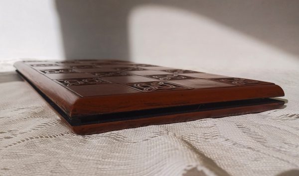 Dark Decorative Foldup Chess Board 2" Squares - Image 11