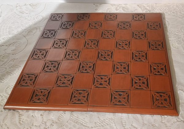 Dark Decorative Foldup Chess Board 2" Squares - Image 16