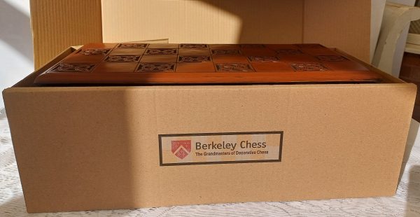 Dark Decorative Foldup Chess Board 2" Squares - Image 18